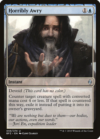 Horribly Awry [Battle for Zendikar] - The Mythic Store | 24h Order Processing