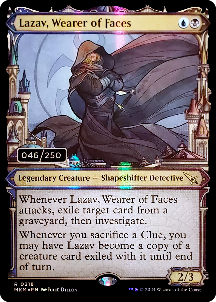 Lazav, Wearer of Faces (Serialized) [Murders at Karlov Manor] - The Mythic Store | 24h Order Processing