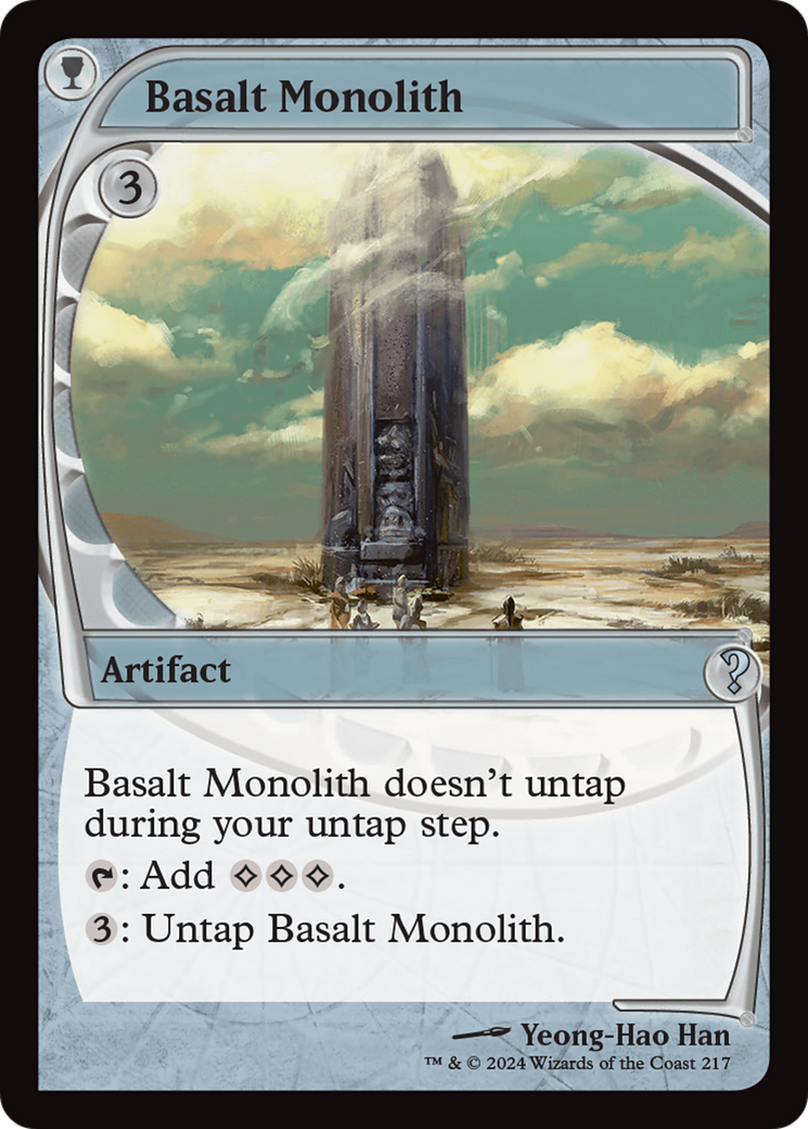 Basalt Monolith (Future Sight) [Mystery Booster 2] - The Mythic Store | 24h Order Processing