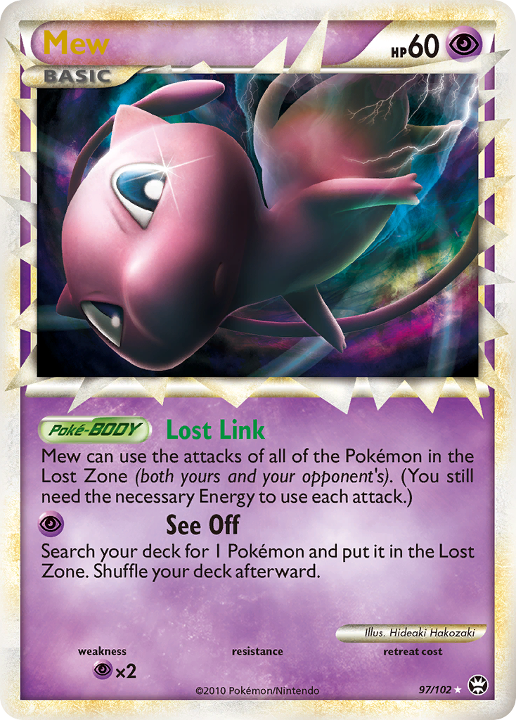 Mew (97/102) [HeartGold & SoulSilver: Triumphant] - The Mythic Store | 24h Order Processing