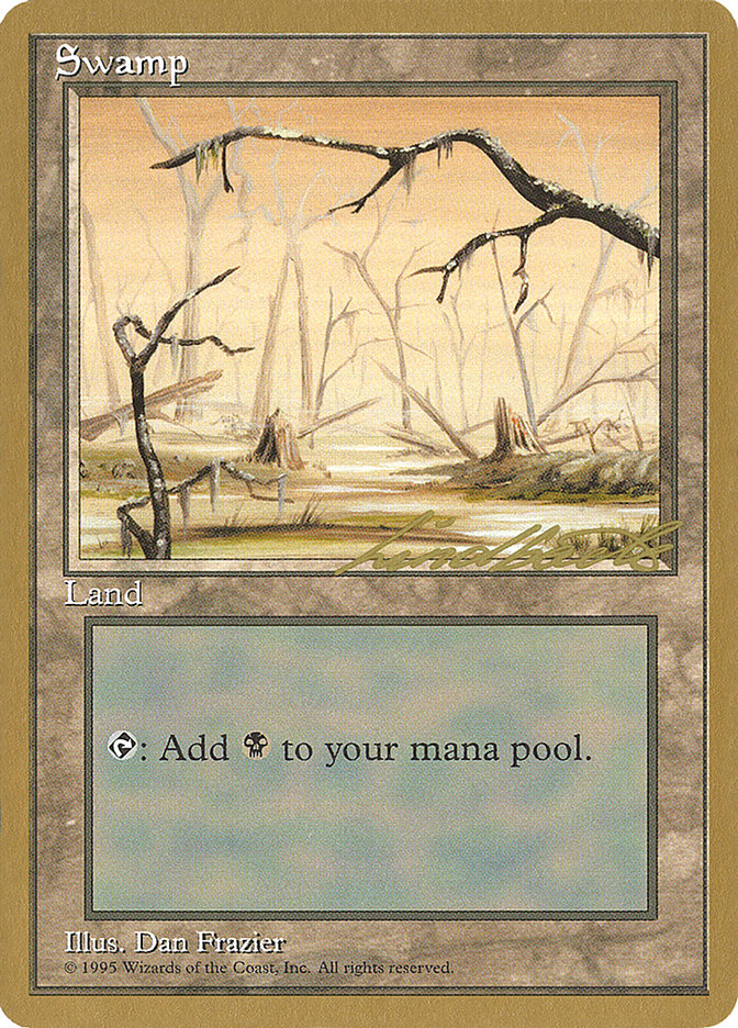 Swamp (ll370) (Leon Lindback) [Pro Tour Collector Set] - The Mythic Store | 24h Order Processing