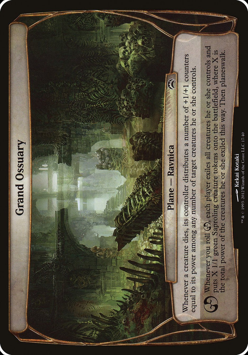 Grand Ossuary (Planes) [Planechase 2012 Planes] - The Mythic Store | 24h Order Processing
