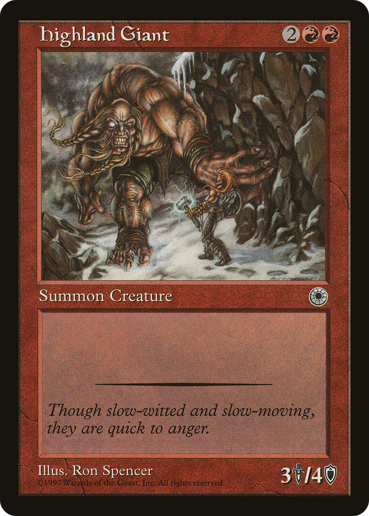 Highland Giant [Portal] - The Mythic Store | 24h Order Processing