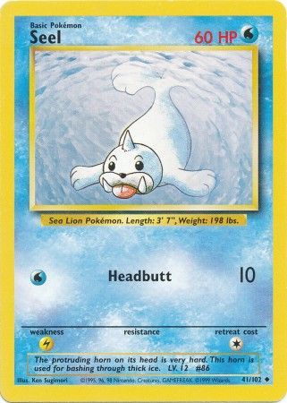 Seel (41/102) [Base Set Unlimited] - The Mythic Store | 24h Order Processing