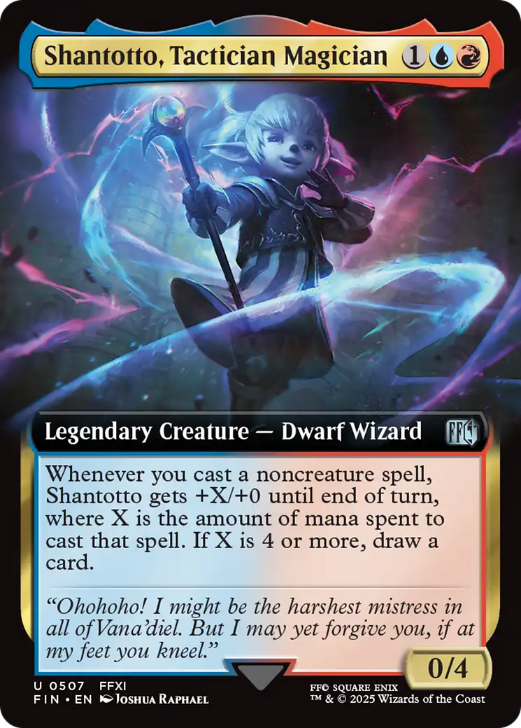 Shantotto, Tactician Magician (Extended Art) [FINAL FANTASY] - The Mythic Store | 24h Order Processing