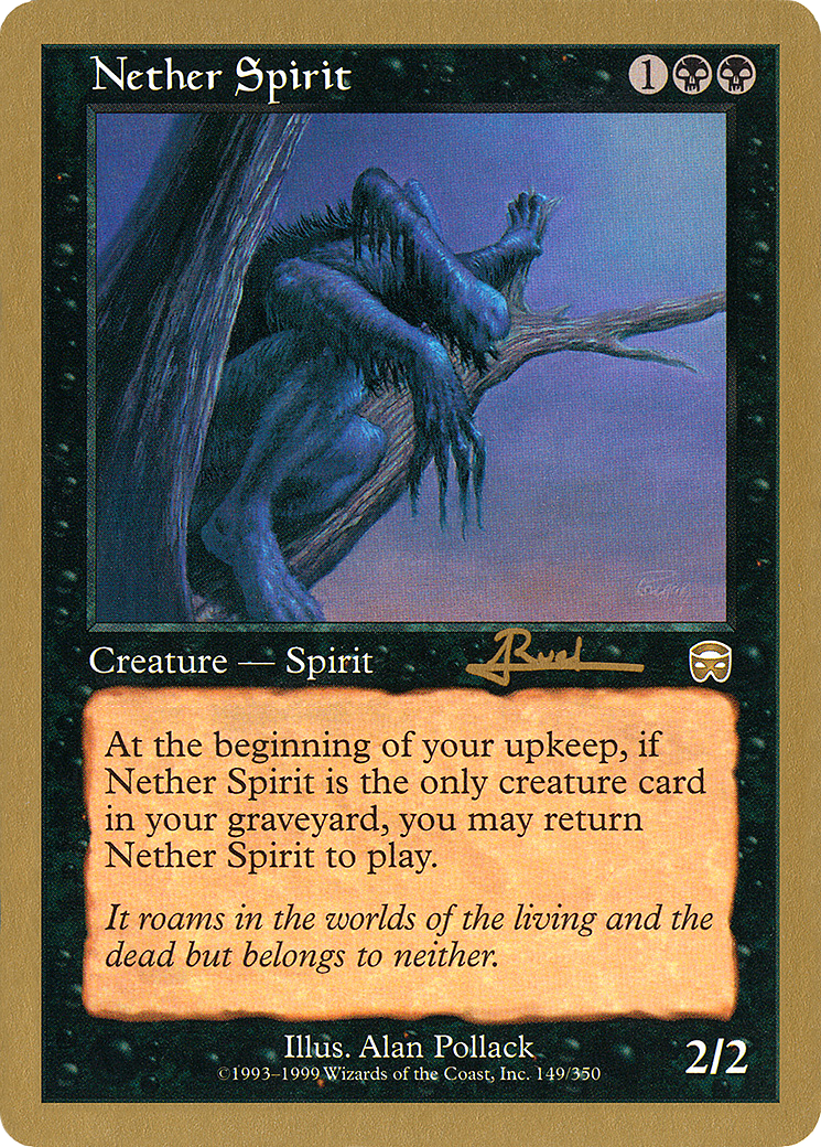 Nether Spirit (Antoine Ruel) [World Championship Decks 2001] - The Mythic Store | 24h Order Processing