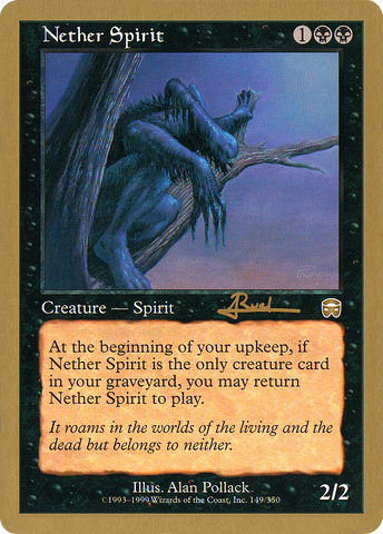 Nether Spirit (Antoine Ruel) [World Championship Decks 2001] - The Mythic Store | 24h Order Processing