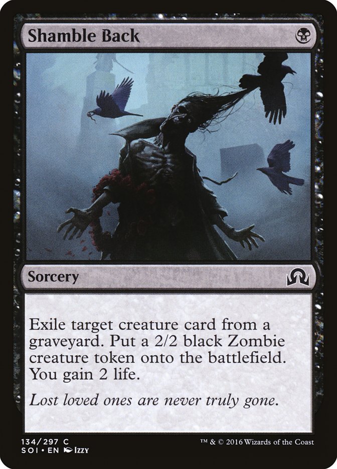 Shamble Back [Shadows over Innistrad] - The Mythic Store | 24h Order Processing