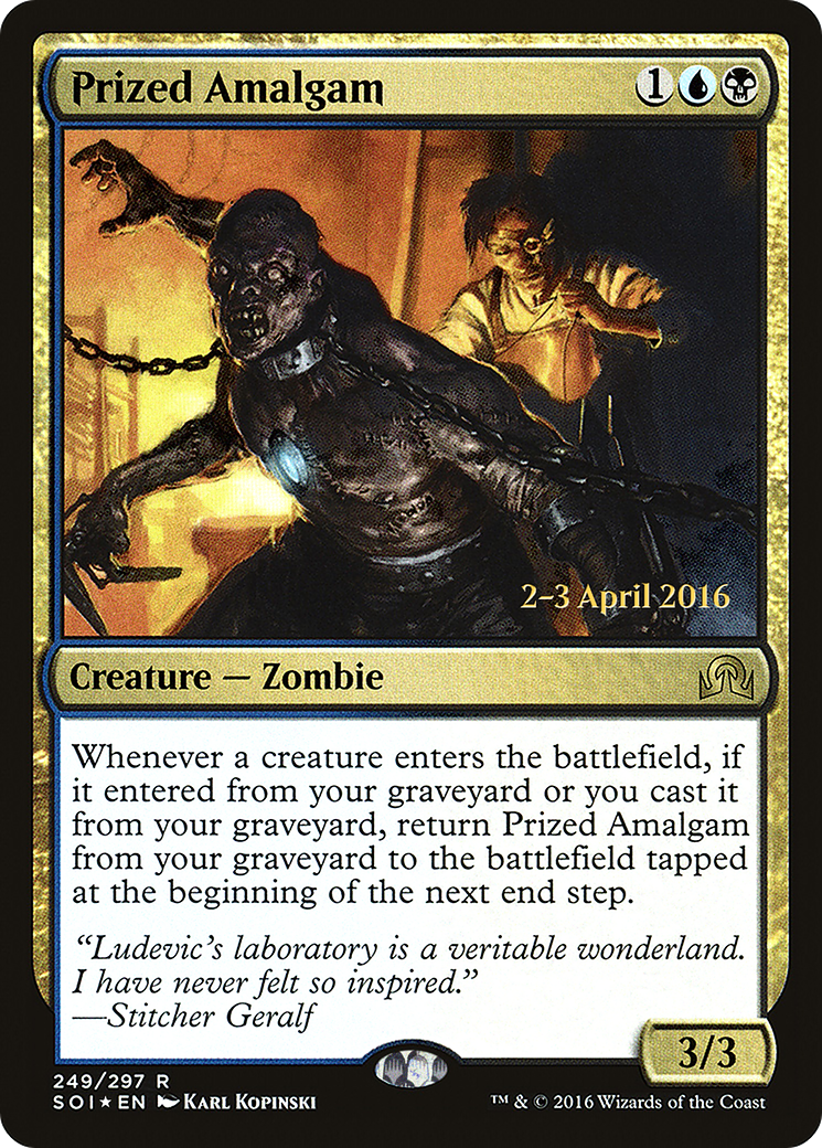 Prized Amalgam [Shadows over Innistrad Prerelease Promos] - The Mythic Store | 24h Order Processing