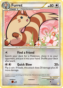 Furret (21/123) [HeartGold & SoulSilver: Base Set] - The Mythic Store | 24h Order Processing