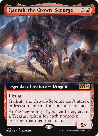 Gadrak, the Crown-Scourge (Extended Art) [Core Set 2021] - The Mythic Store | 24h Order Processing