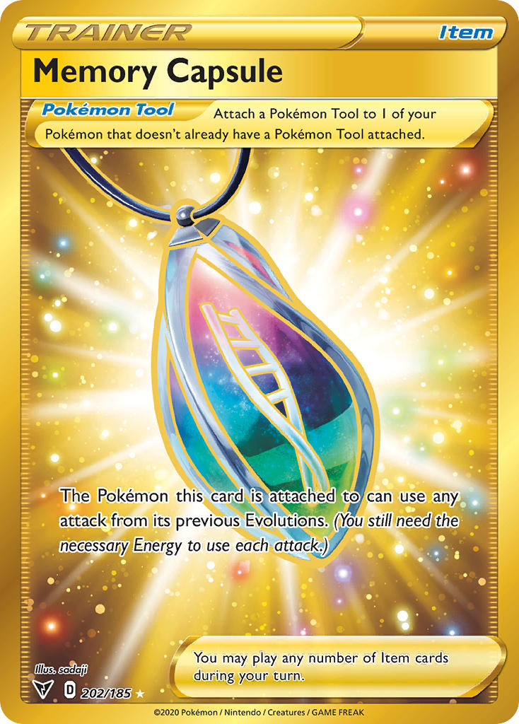 Memory Capsule (202/185) [Sword & Shield: Vivid Voltage] - The Mythic Store | 24h Order Processing