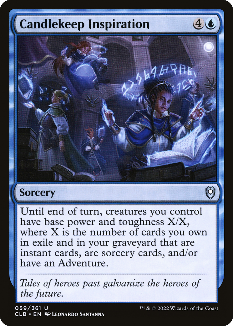 Candlekeep Inspiration [Commander Legends: Battle for Baldur's Gate] - The Mythic Store | 24h Order Processing