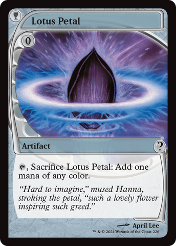 Lotus Petal (Future Sight) [Mystery Booster 2] - The Mythic Store | 24h Order Processing