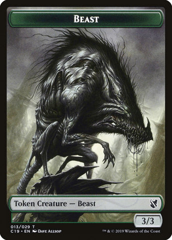 Beast Token (013/029) [Commander 2019 Tokens] - The Mythic Store | 24h Order Processing