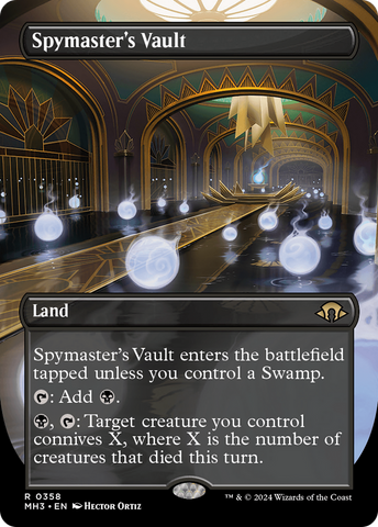 Spymaster's Vault (Borderless) [Modern Horizons 3] - The Mythic Store | 24h Order Processing