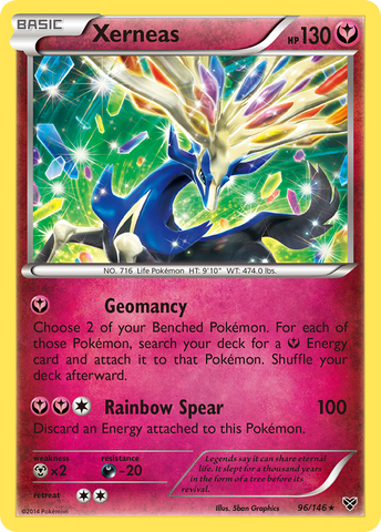 Xerneas (96/146) [XY: Base Set] - The Mythic Store | 24h Order Processing