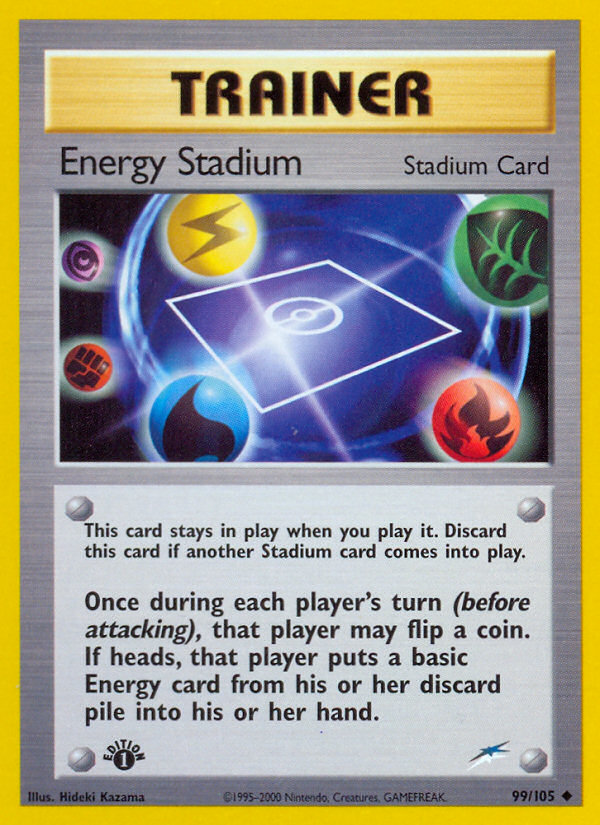 Energy Stadium (99/105) [Neo Destiny 1st Edition] - The Mythic Store | 24h Order Processing