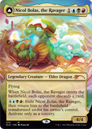 Nicol Bolas, the Ravager // Nicol Bolas, the Arisen (Display Commander) (Borderless) [Secret Lair: From Cute to Brute] - The Mythic Store | 24h Order Processing