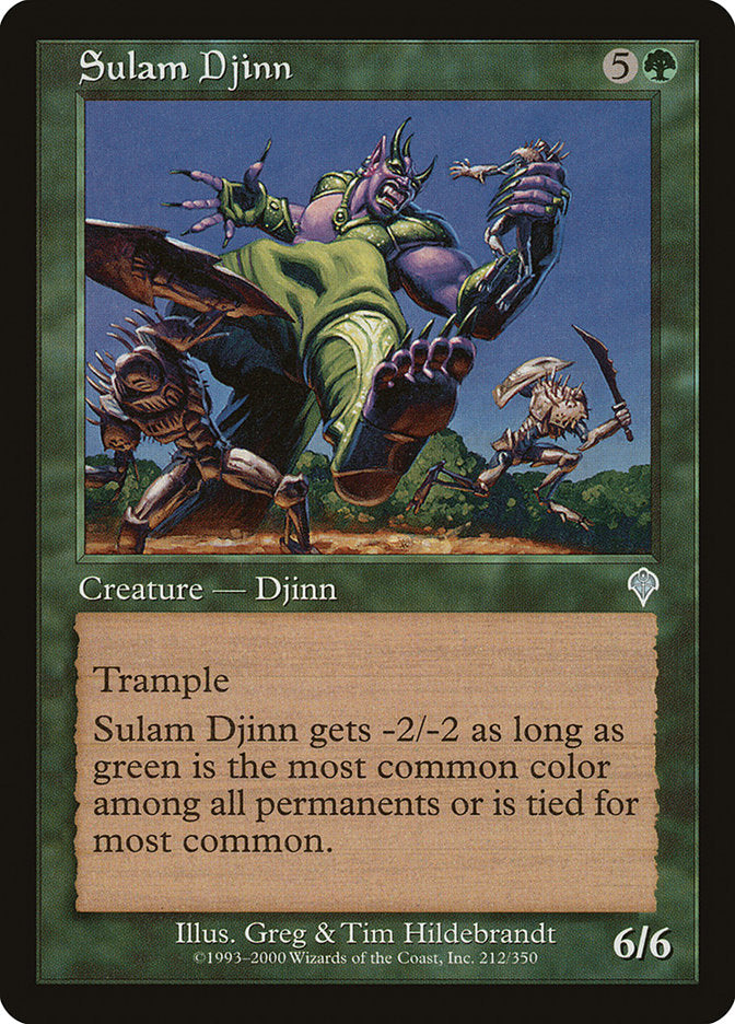Sulam Djinn [Invasion] - The Mythic Store | 24h Order Processing