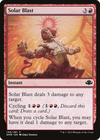 Solar Blast [Dominaria Remastered] - The Mythic Store | 24h Order Processing