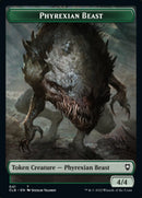 Phyrexian Beast // Wurm Double-Sided Token [Commander Legends: Battle for Baldur's Gate Tokens] - The Mythic Store | 24h Order Processing