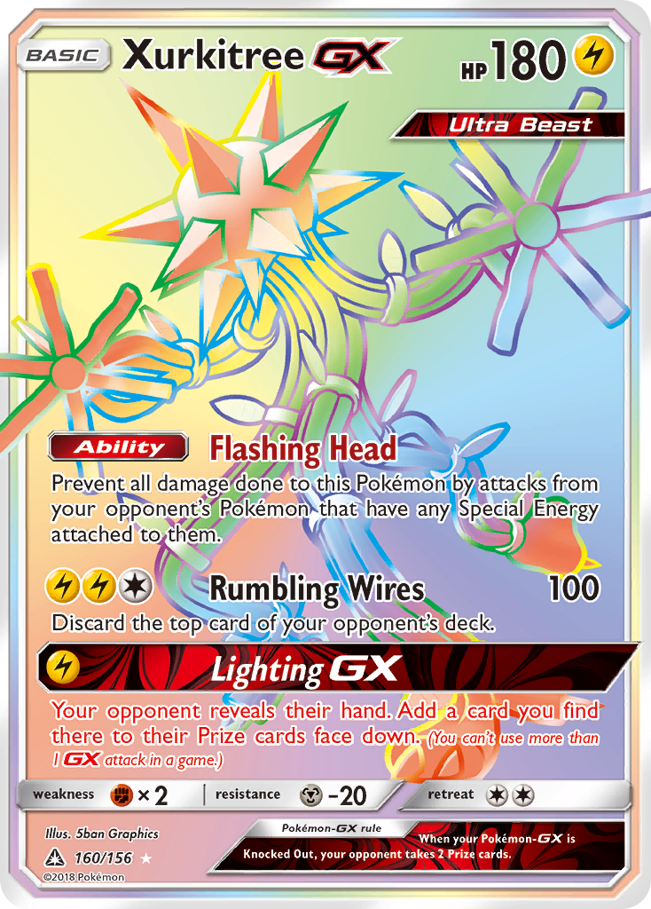 Xurkitree GX (160/156) [Sun & Moon: Ultra Prism] - The Mythic Store | 24h Order Processing