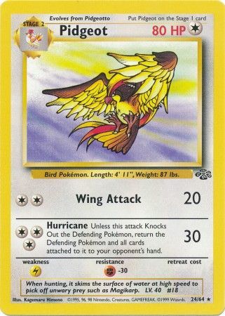 Pidgeot (24/64) [Jungle Unlimited] - The Mythic Store | 24h Order Processing