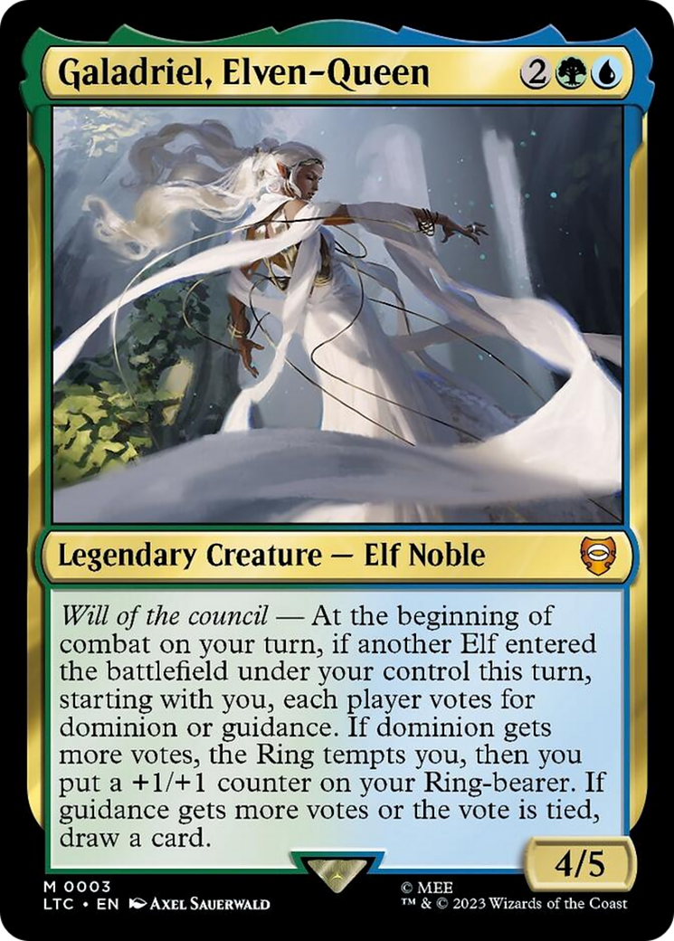 Galadriel, Elven-Queen [The Lord of the Rings: Tales of Middle-Earth Commander] - The Mythic Store | 24h Order Processing