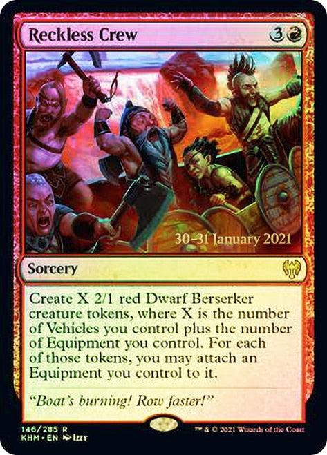 Reckless Crew [Kaldheim Prerelease Promos] - The Mythic Store | 24h Order Processing