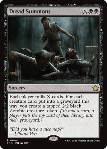 Dread Summons [Foundations] - The Mythic Store | 24h Order Processing