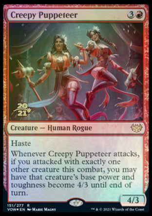 Creepy Puppeteer [Innistrad: Crimson Vow Prerelease Promos] - The Mythic Store | 24h Order Processing