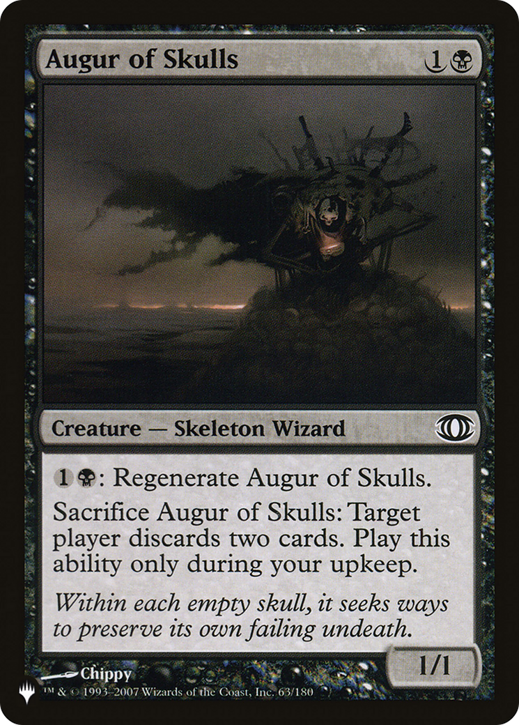 Augur of Skulls [The List Reprints] - The Mythic Store | 24h Order Processing