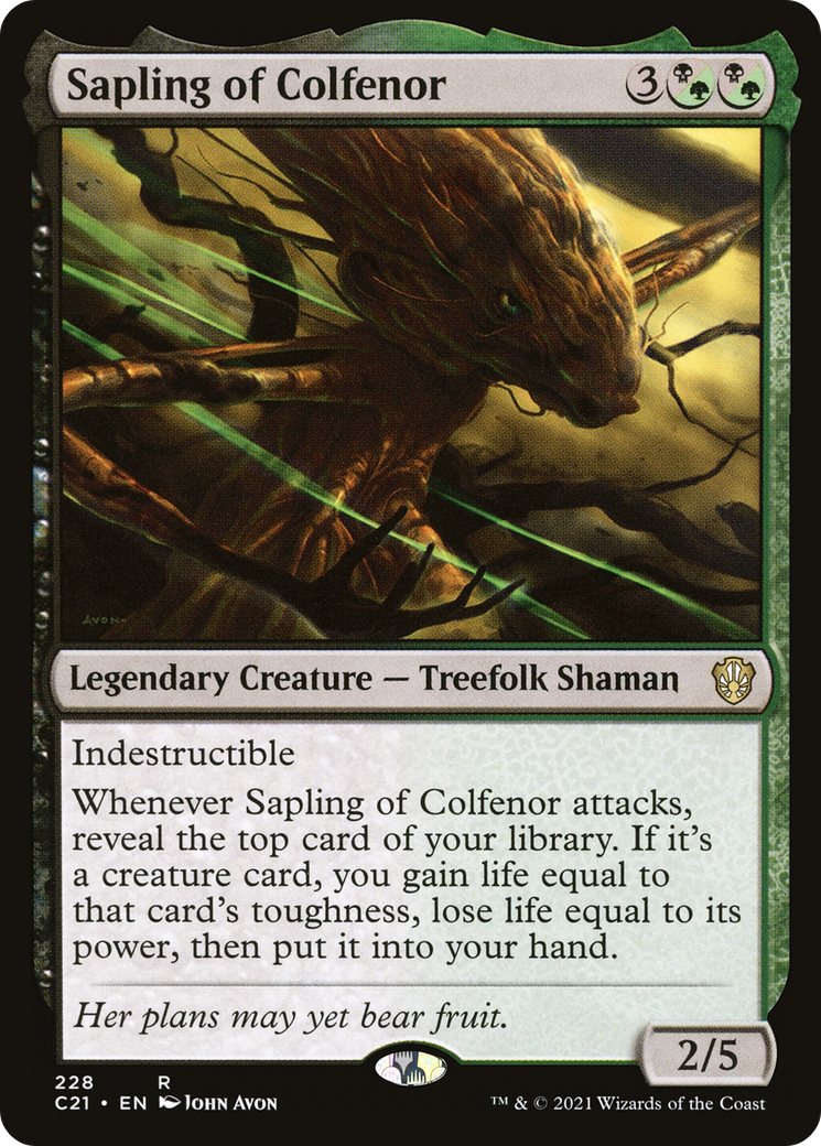 Sapling of Colfenor [Commander 2021] - The Mythic Store | 24h Order Processing