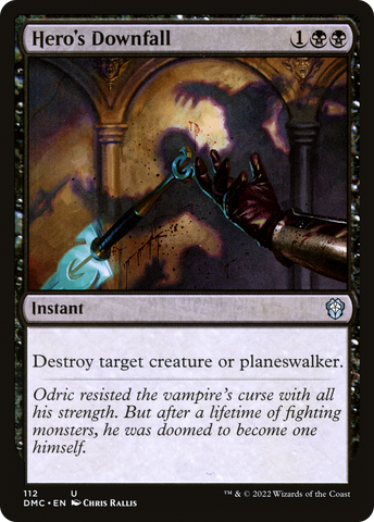Hero's Downfall [Dominaria United Commander] - The Mythic Store | 24h Order Processing