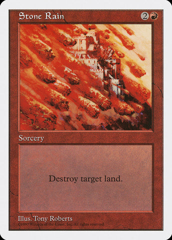 Stone Rain [Fifth Edition] - The Mythic Store | 24h Order Processing