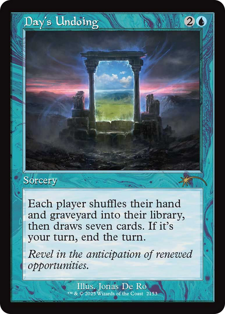 Day's Undoing (Retro Frame) [Secret Lair Drop Series] - The Mythic Store | 24h Order Processing