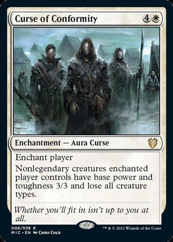 Curse of Conformity [Innistrad: Midnight Hunt Commander] - The Mythic Store | 24h Order Processing
