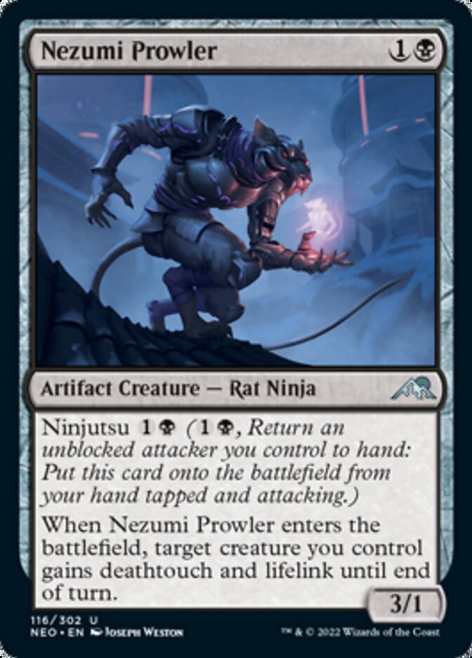 Nezumi Prowler [Kamigawa: Neon Dynasty] - The Mythic Store | 24h Order Processing