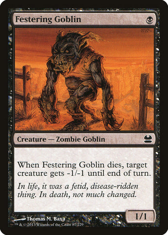 Festering Goblin [Modern Masters] - The Mythic Store | 24h Order Processing