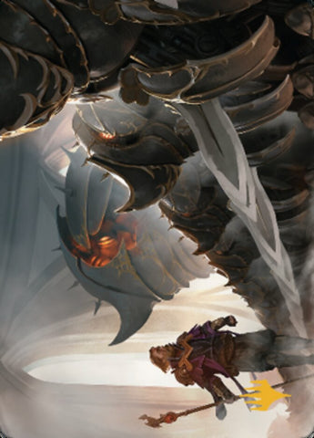 Mass Production Art Card (Gold-Stamped Planeswalker Symbol) [The Brothers' War Art Series] - The Mythic Store | 24h Order Processing