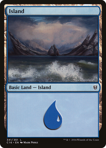 Island (341) [Commander 2016] - The Mythic Store | 24h Order Processing