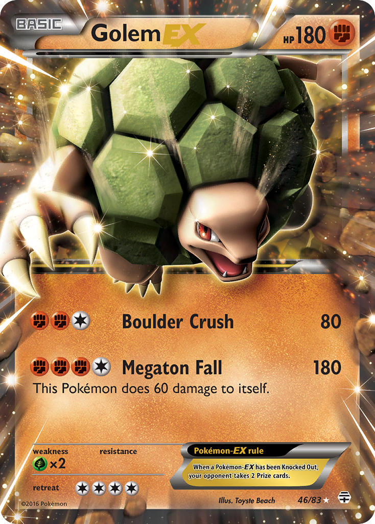 Golem EX (46/83) [XY: Generations] - The Mythic Store | 24h Order Processing
