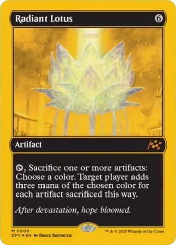 Radiant Lotus (First-Place Foil) [Aetherdrift] - The Mythic Store | 24h Order Processing