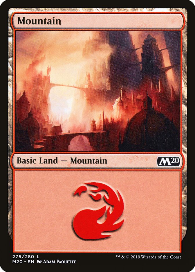 Mountain (275) [Core Set 2020] - The Mythic Store | 24h Order Processing
