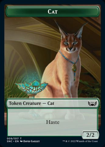 Cat // Rogue Double-Sided Token [Streets of New Capenna Tokens] - The Mythic Store | 24h Order Processing