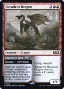 Decadent Dragon // Expensive Taste [Wilds of Eldraine Prerelease Promos] - The Mythic Store | 24h Order Processing