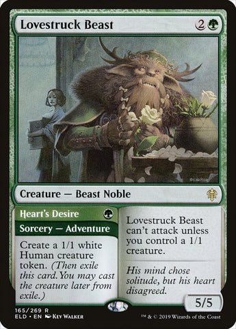 Lovestruck Beast // Heart's Desire [Throne of Eldraine] - The Mythic Store | 24h Order Processing