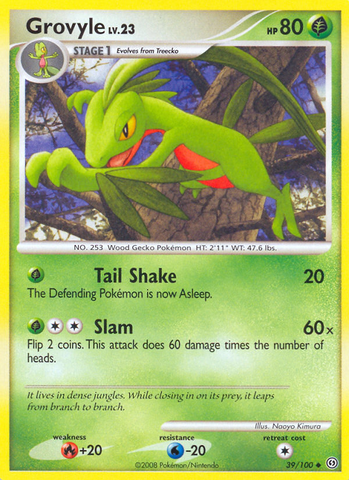 Grovyle (39/100) [Diamond & Pearl: Stormfront] - The Mythic Store | 24h Order Processing