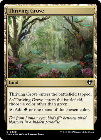 Thriving Grove [Commander Masters] - The Mythic Store | 24h Order Processing